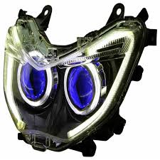 Motorcycle Headlight Assembly Hid Led Headlamp Front Head