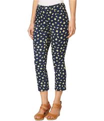 Charter Club Womens When Life Gives You Lemons Cropped Jeans
