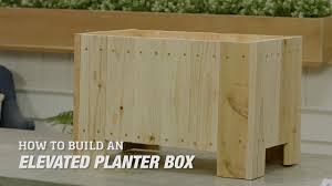 let s make an elevated planter box