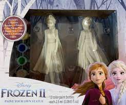 Disney Frozen Paint Your Own Statue 12