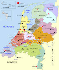 The netherlands is divided into twelve provinces. Provinz Niederlande