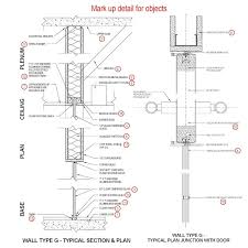 Glass Partition Construction Drawing