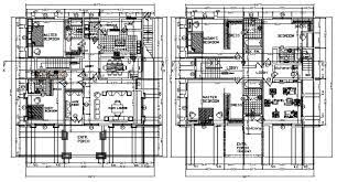 Mega Mansion Floor Plan In Autocad File