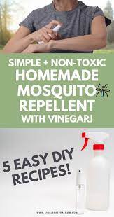 simple homemade mosquito repellent with