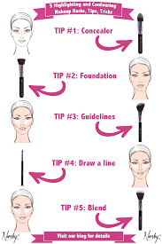 contouring makeup hacks tips
