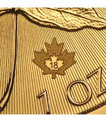 1 oz maple leaf gold coin