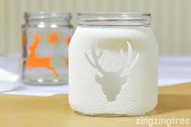 We quite enjoy this clean looking geometric striping pattern, but you. Easy Diy Frosted Glass Jam Jar Luminaries