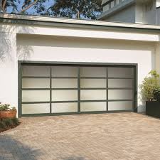 Aluminum Frosted Glass Garage Door