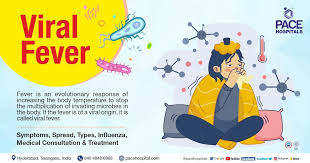 viral fever symptoms causes types