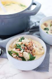 low carb zuppa toscana soup peace