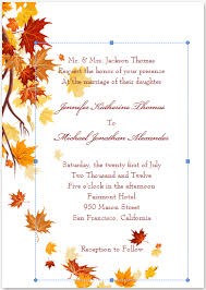 Autumn Invitation Templates Magdalene Project Org