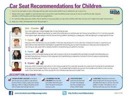 Child Car Booster Seat Laws In