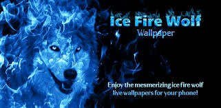 ice fire wolf wallpapers apk