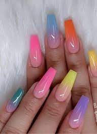 Polvo acrilico de colores para uñas acrilicas o nail art set de 6. 92 Ideas De Unas De Colores Unas De Colores Manicura De Unas Manicura