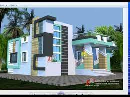 40x45 Ft House Plan And 3d Front Views