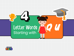 4 letter words with qu for quenching