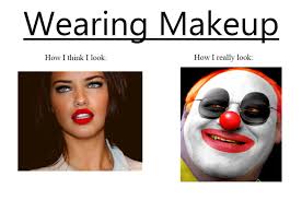 makeup what you think you look like