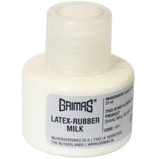 grimas latex rubber milk latex