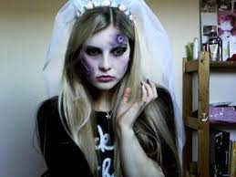 halloween zombie bride make up