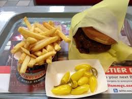 double chili cheeseburgers and fries