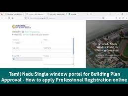 Single Window Portal Registration Of
