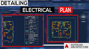 detailing electrical plan in autocad