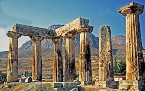 Temple d'Apollon, Ancienne Corinthe : Temples : Ancienne Corinthe : Corinthe  : Péloponnèse : Grèce : Routard.com
