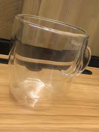 Double Wall Insulated Glass Cup 12 Oz