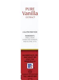 pure vanilla extract