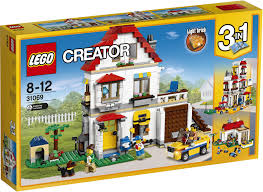 Weitere ideen zu lego, lego ideen, lego haus. Lego Creator 3 In 1 Familienvilla 31069 Gunstig Kaufen