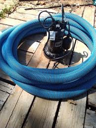 Sump Pump And Hose For In