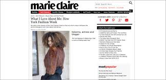 marie claire what i love about me