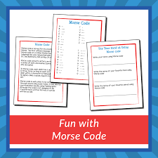 fun with morse code gift of curiosity