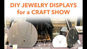 elegant jewelry displays for a craft