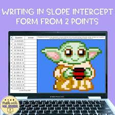 Writing In Slope Intercept Form From 2