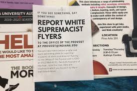 More White Supremacist Flyers Discovered On Ius Campus