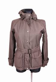 Details About Wellensteyn Womens Jacket Belt Hood Brown Size S