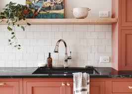 kitchen with delta faucet