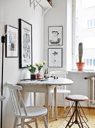 How To Push Dining Table Against Wall