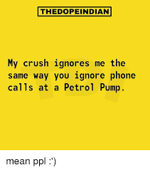 thedo peindian my crush ignores me the