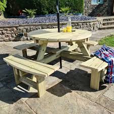 Westwood Garden Picnic Table By Croft