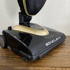 soniclean black upright vacuum cleaner
