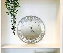 Personalized Wall Clock Custom Name