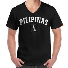 Pilipinas Map Design V Neck T Shirt