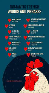 romantic french words and phrases