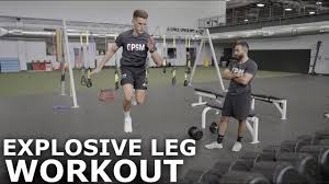 explosive leg workout for footballers