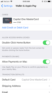 Go to settings > wallet & apple pay on your iphone or ipad, and scroll down to transaction defaults. My Apple Pay Will Not Use My Default Card Apple Community