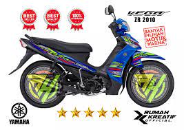 Check the reviews, specs, color and other recommended yamaha motorcycle. Vega Zr 2011 Semi Fullbody Striping Variasi Decal Lazada Indonesia