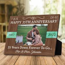 best 35 year wedding anniversary gifts