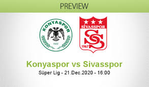 2020/21 sezonu i̇ttifak holding konyaspor maç fikstürü (spor toto süper lig). Konyaspor Sivasspor Betting Prediction
